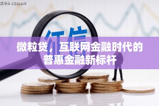 黄骅微粒贷，互联网金融时代的普惠金融新标杆