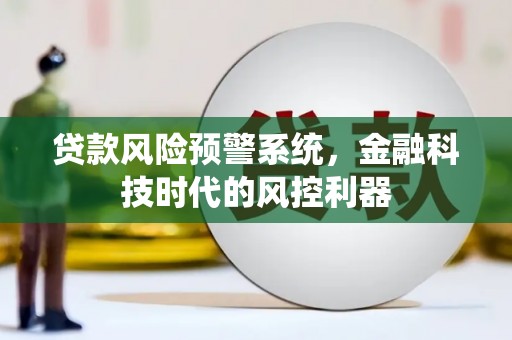黄骅贷款风险预警系统，金融科技时代的风控利器