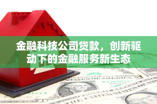 黄骅金融科技公司贷款，创新驱动下的金融服务新生态