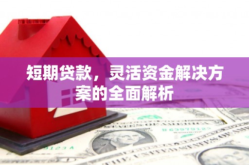 黄骅短期贷款，灵活资金解决方案的全面解析