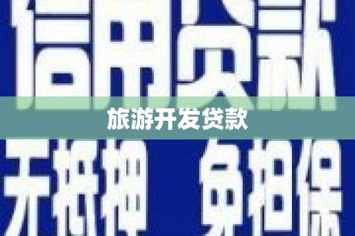 黄骅旅游开发贷款