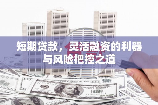 黄骅短期贷款，灵活融资的利器与风险把控之道