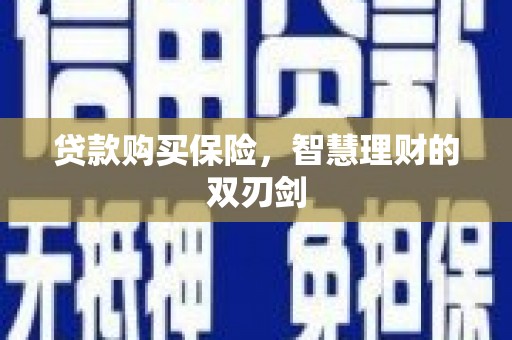 黄骅贷款购买保险，智慧理财的双刃剑
