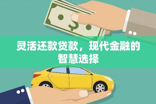 黄骅灵活还款贷款，现代金融的智慧选择