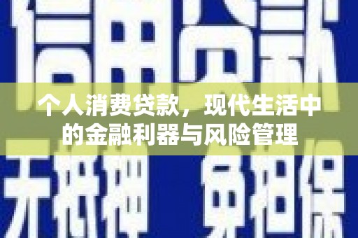 黄骅个人消费贷款，现代生活中的金融利器与风险管理