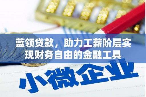 黄骅蓝领贷款，助力工薪阶层实现财务自由的金融工具
