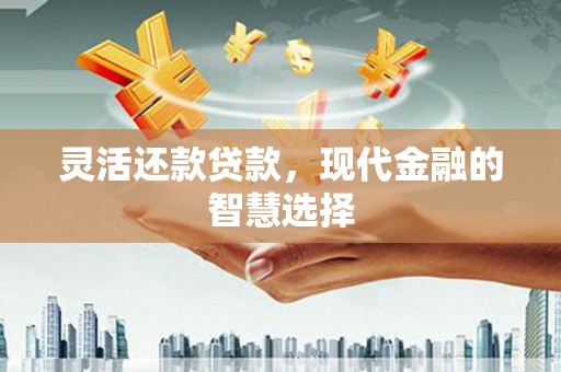 黄骅灵活还款贷款，现代金融的智慧选择