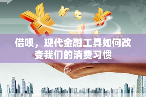 黄骅借呗，现代金融工具如何改变我们的消费习惯