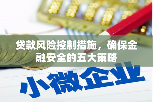 黄骅贷款风险控制措施，确保金融安全的五大策略