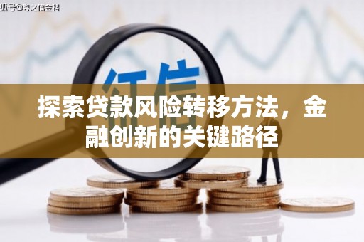 黄骅探索贷款风险转移方法，金融创新的关键路径