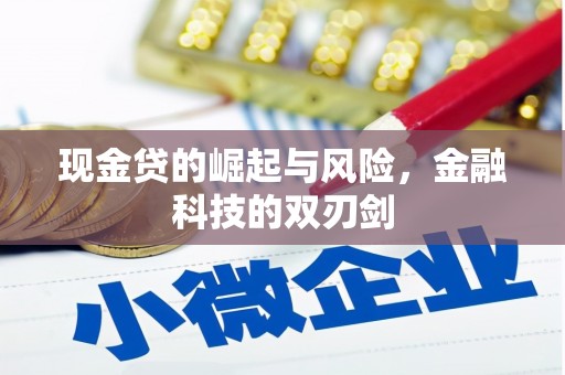 黄骅现金贷的崛起与风险，金融科技的双刃剑