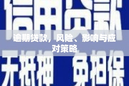 黄骅逾期贷款，风险、影响与应对策略