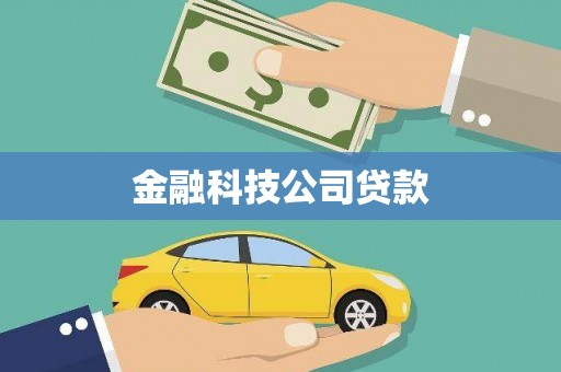 黄骅金融科技公司贷款