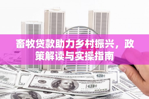 黄骅畜牧贷款助力乡村振兴，政策解读与实操指南