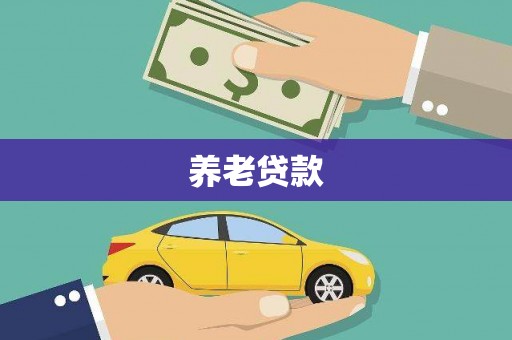 黄骅养老贷款