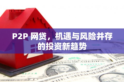 黄骅P2P 网贷，机遇与风险并存的投资新趋势