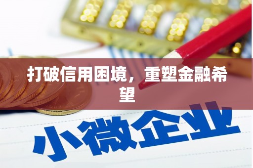 黄骅打破信用困境，重塑金融希望