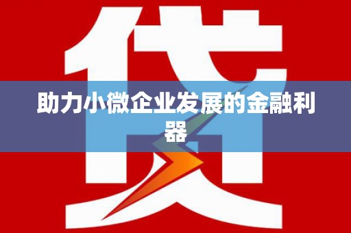 黄骅助力小微企业发展的金融利器