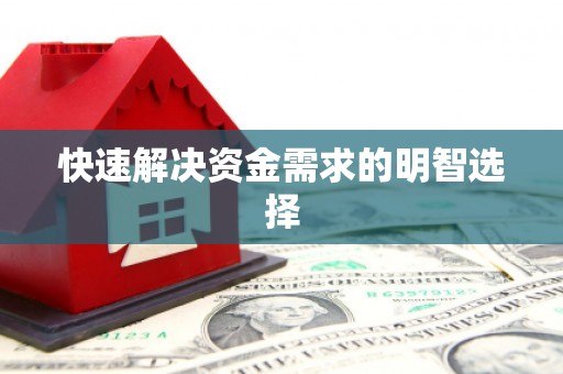 黄骅快速解决资金需求的明智选择