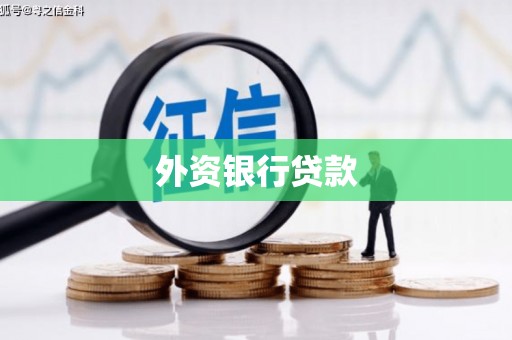 黄骅外资银行贷款