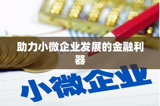 黄骅助力小微企业发展的金融利器